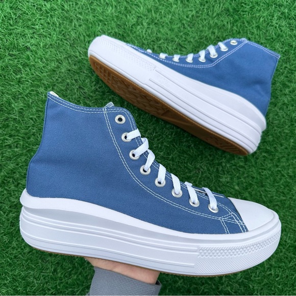 Converse Chuck Taylor All Star Move Hi Armor Blue - Picture 3 of 13